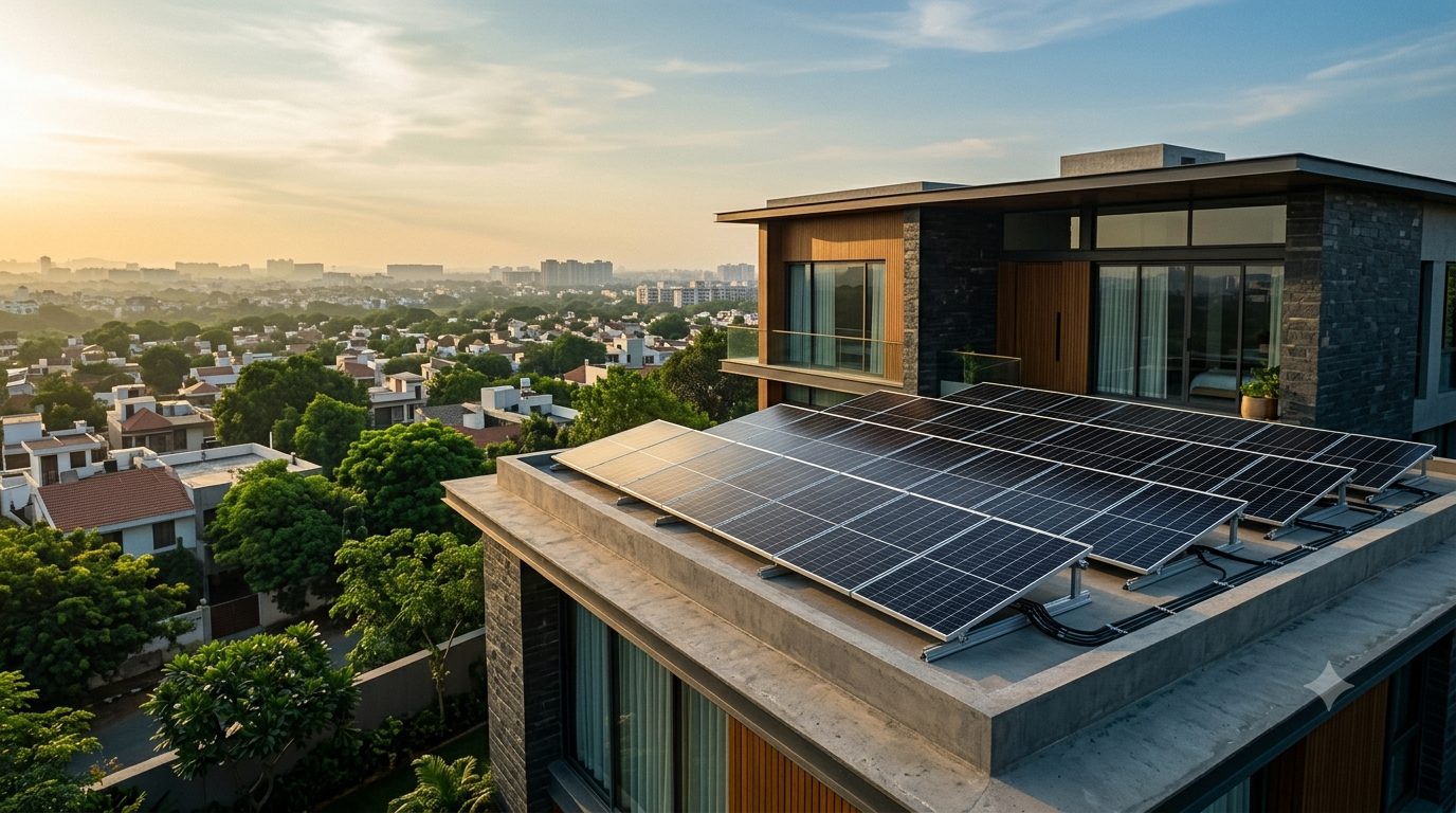 Rooftop solar installation by Zenlume Energy Solutions